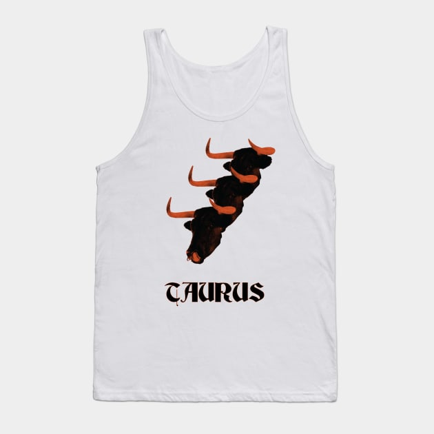 Taurus Triple Descension Tank Top by HERMETICSUPPLY